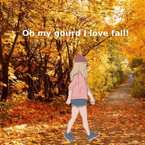 Autumn falls GIF